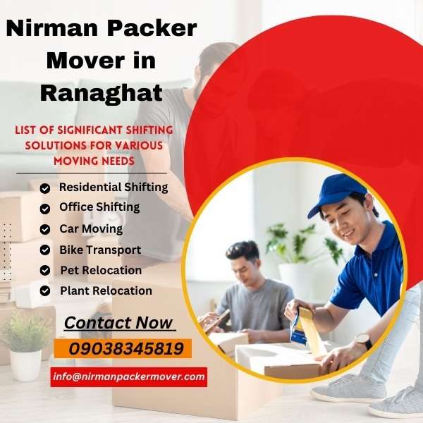 Nirman Packer Mover in Ranaghat